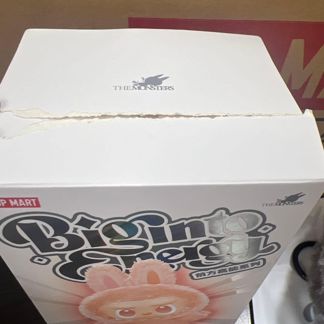 正規品 LABUBU ラブブBig into Energy シークレット グレー