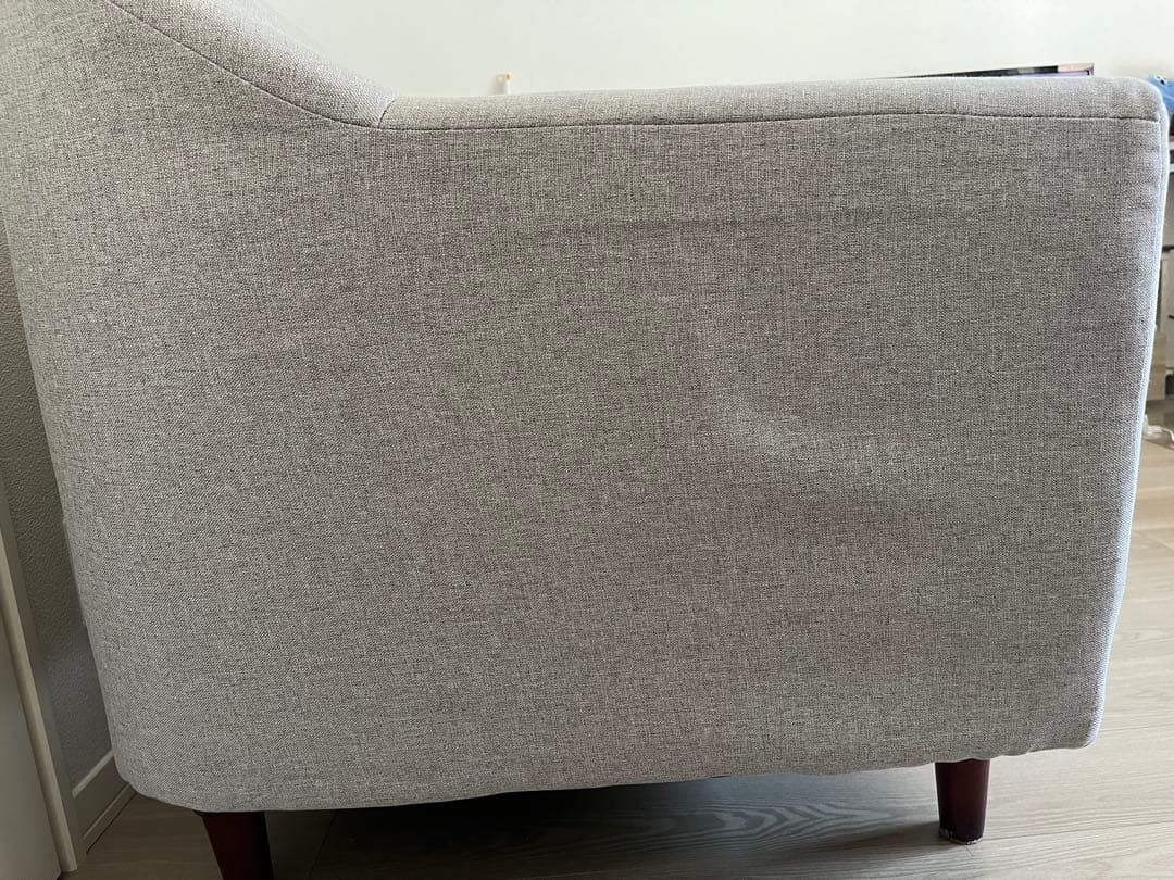 ビーカンパニー B-COMPANY Rソファ チャコール　2人掛け