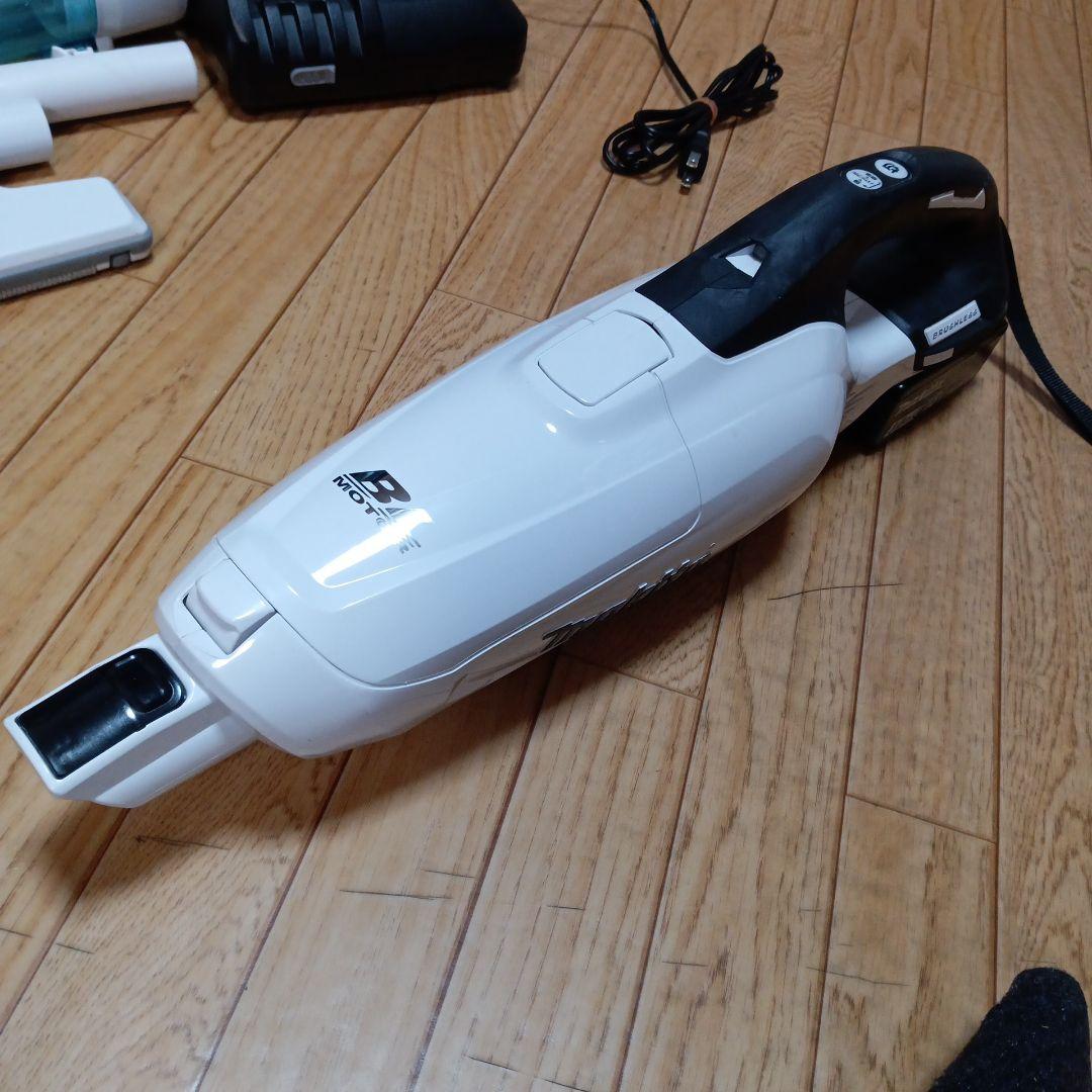 マキタ18V充電式クリーナ CL282FD純正バッテリ、急速充電器、サイクロン付