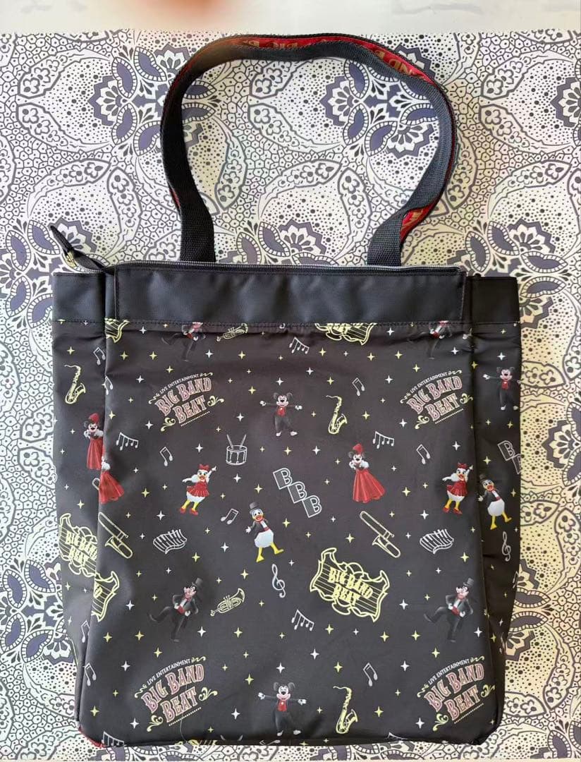 東京ディズニーシー限定　ビッグバンドビート　BBB トートバッグ(同梱割引可)
