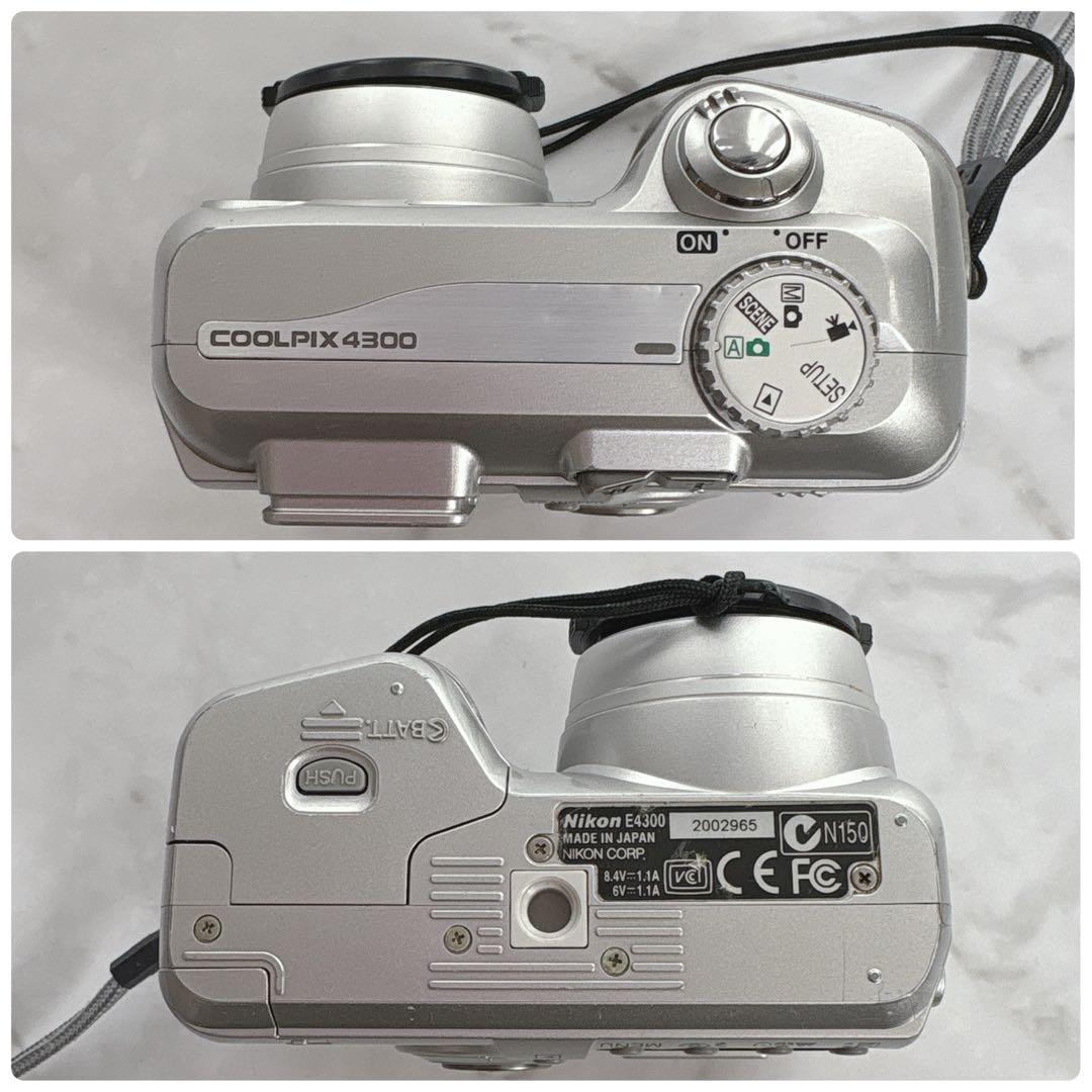 【動作確認済】ニコンCOOLPIX4300 デジタルカメラ オールドコンデジ