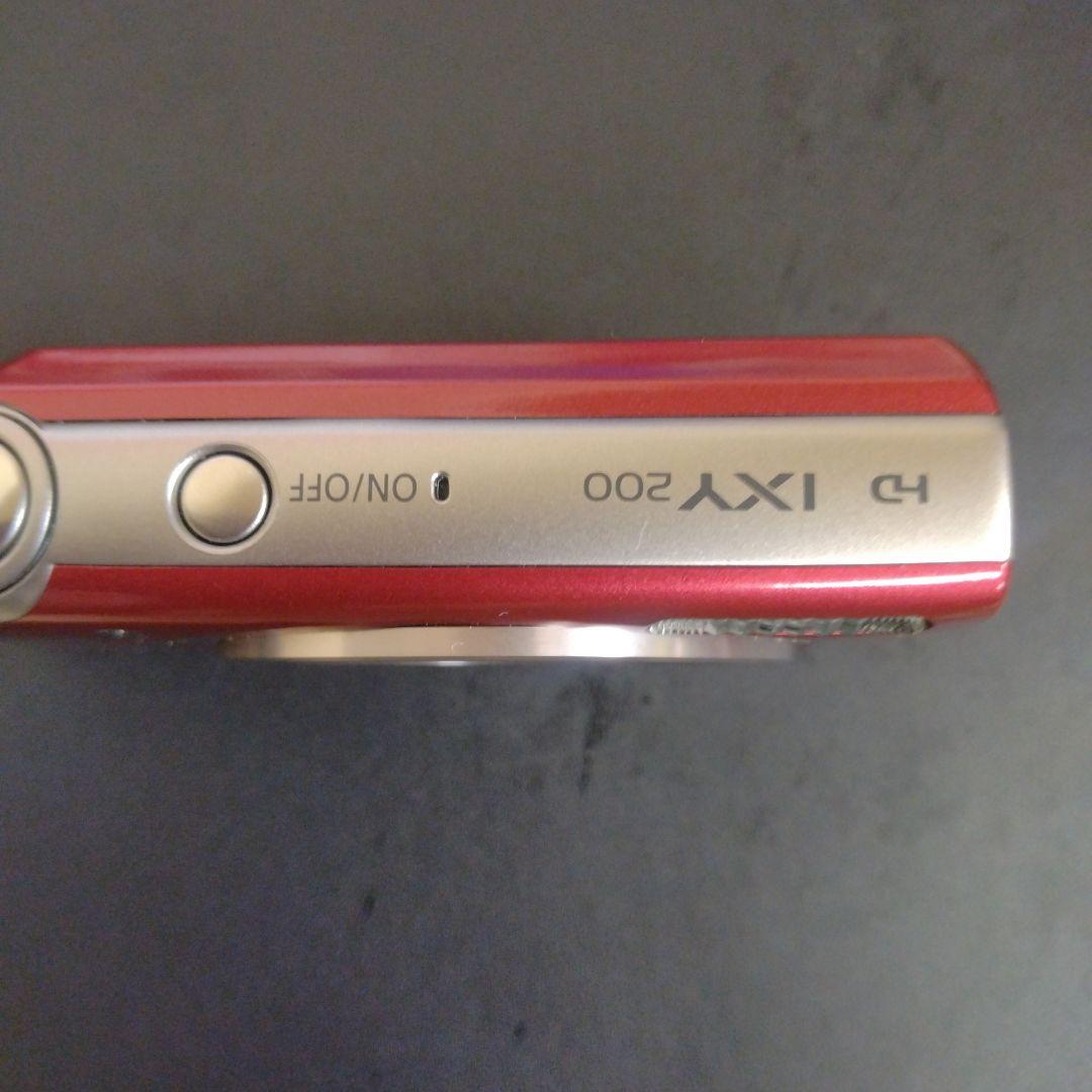 Canon IXY 200 コンパクトデジタルカメラ レッド
