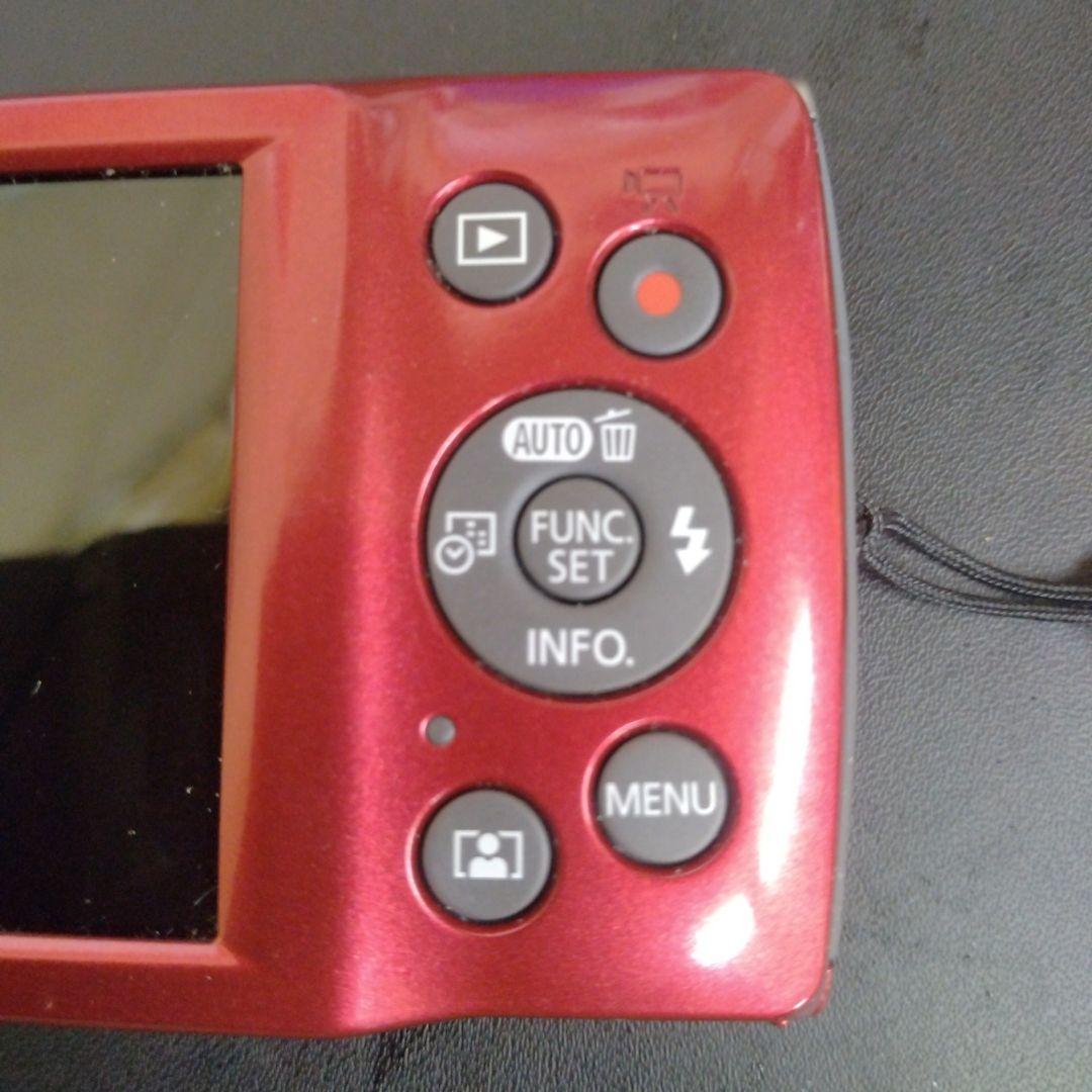 Canon IXY 200 コンパクトデジタルカメラ レッド