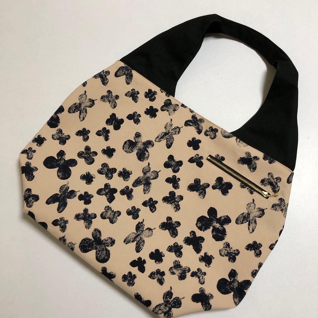 グランドトート&ブローチ♡ミナペルホネン 《メモリア＊ベージュ》