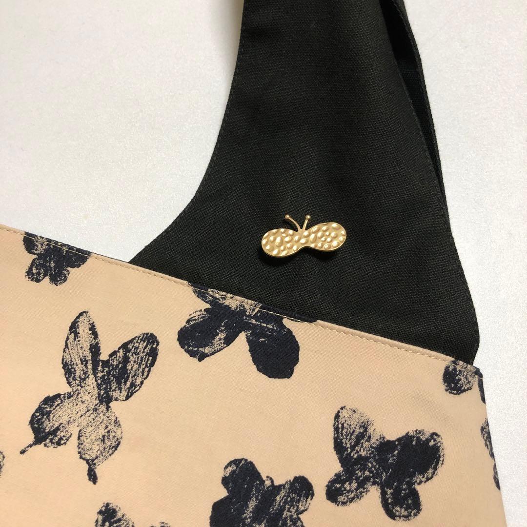 グランドトート&ブローチ♡ミナペルホネン 《メモリア＊ベージュ》