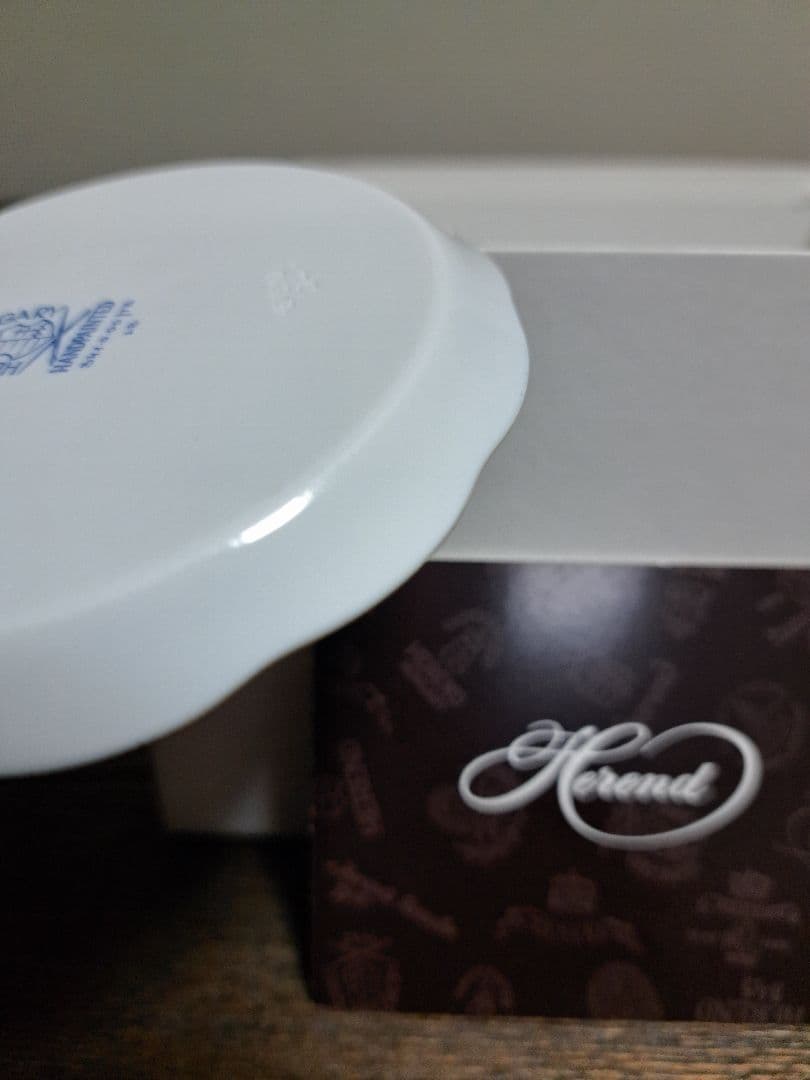 新品　Herend　花柄陶磁器皿5枚セット