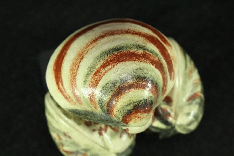 茶道具 三蛤 蓋置 共箱 雛祭り(K-LC868)