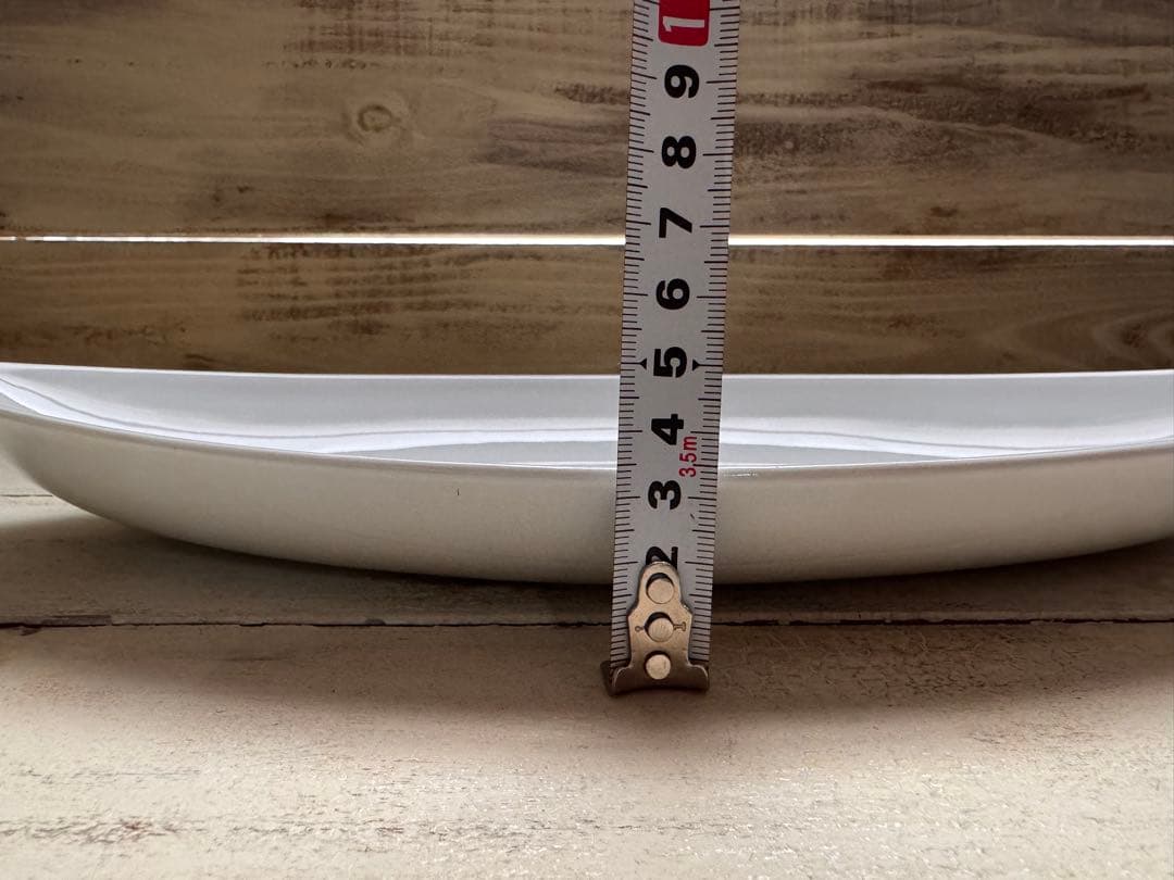 BONOX ボノックス ホワイトリーフ型大皿 6枚セット