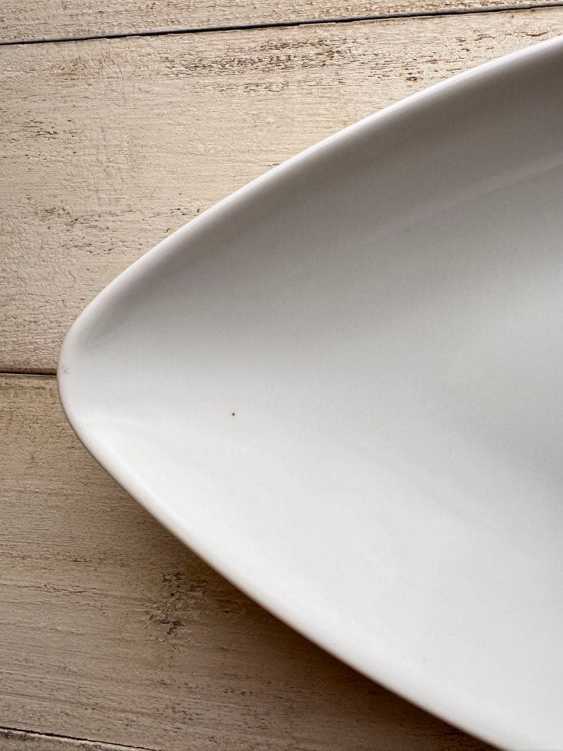 BONOX ボノックス ホワイトリーフ型大皿 6枚セット