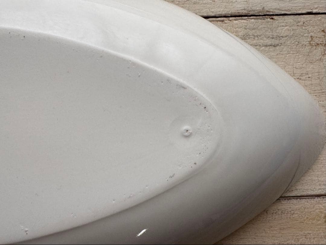 BONOX ボノックス ホワイトリーフ型大皿 6枚セット