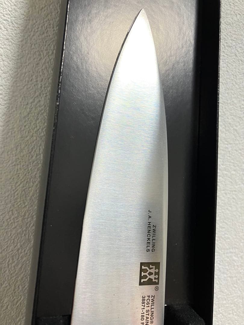 ZWILLING ツヴィリング アーク　シェフナイフ 18cm 未使用 汚れ有り