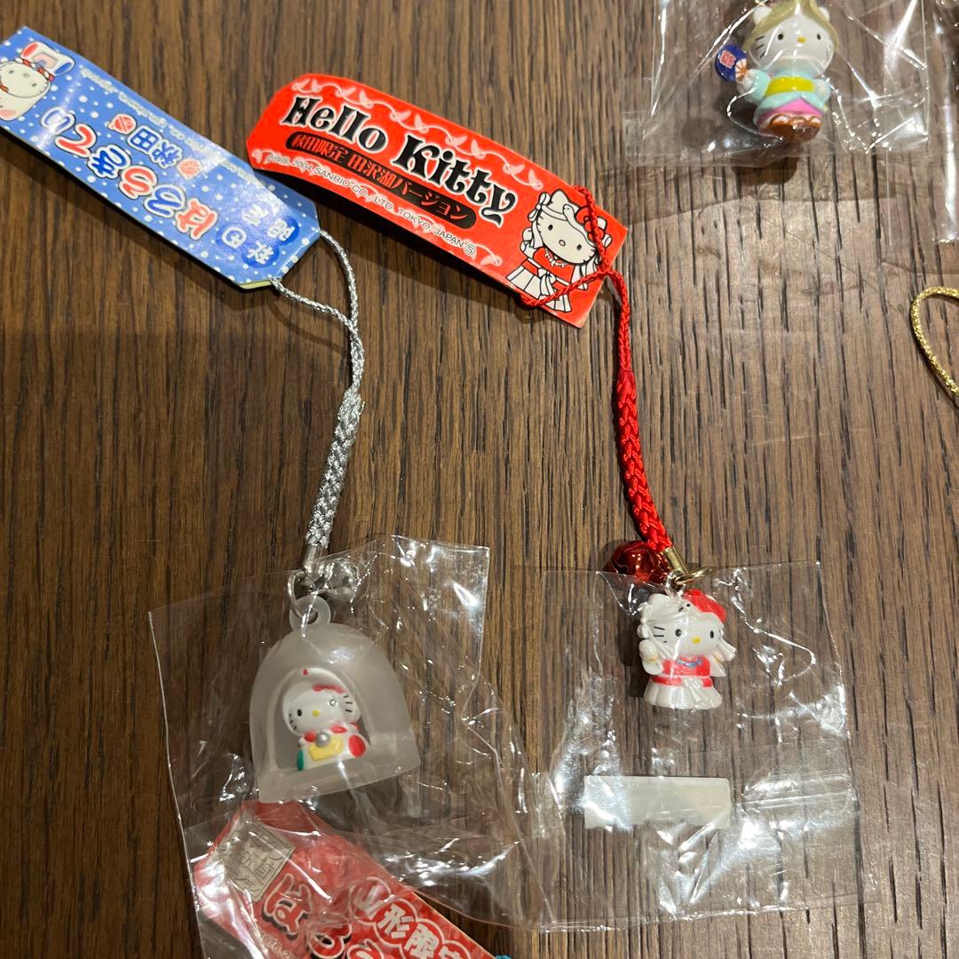 ハローキティ 東北地方限定ストラップ セット