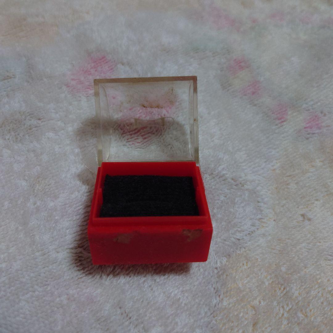 22日まで値下げハローキティケース入りフリーサイズ指輪（1970年代のもの。）