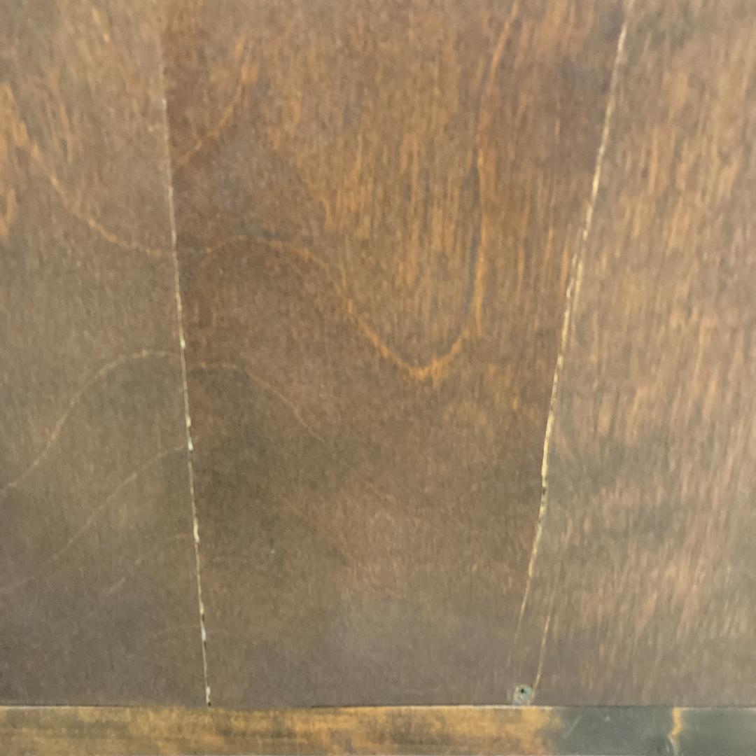 北海道民芸家具　スタンドミラー　姿見　 鏡　北民