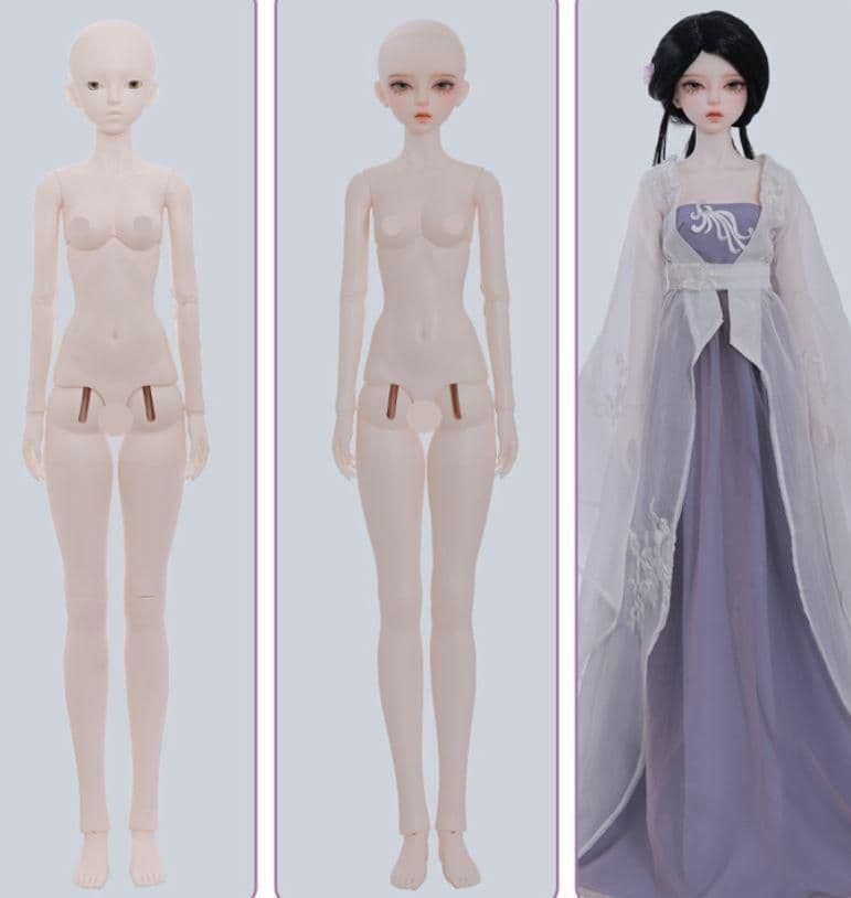 AS87 BJD 1/3 ドール本体 Jessie　球体関節人形 ハンドメイド