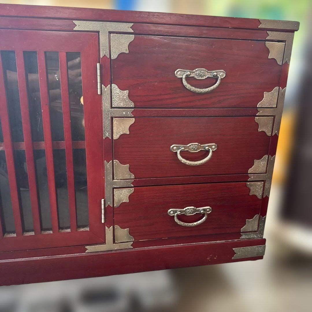 サイドボード　チェスト　ヴィンテージ￼ タンス　テレビ台