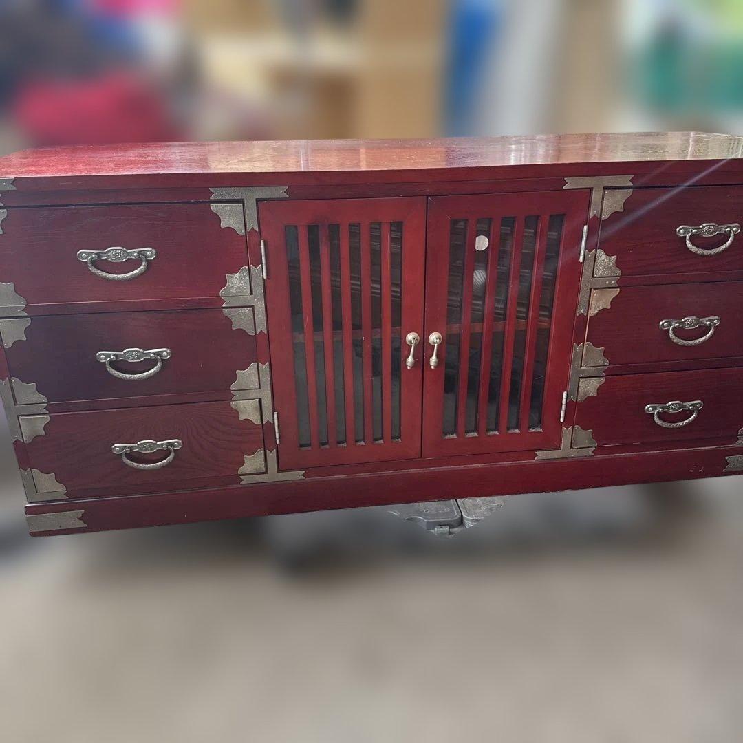 サイドボード　チェスト　ヴィンテージ￼ タンス　テレビ台