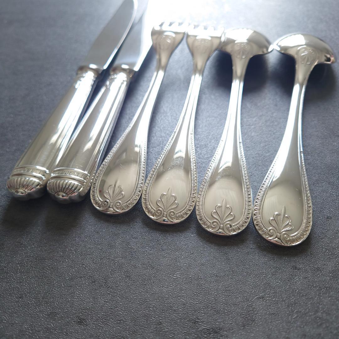 美品 クリストフル マルメゾン テーブルサイズ 6点