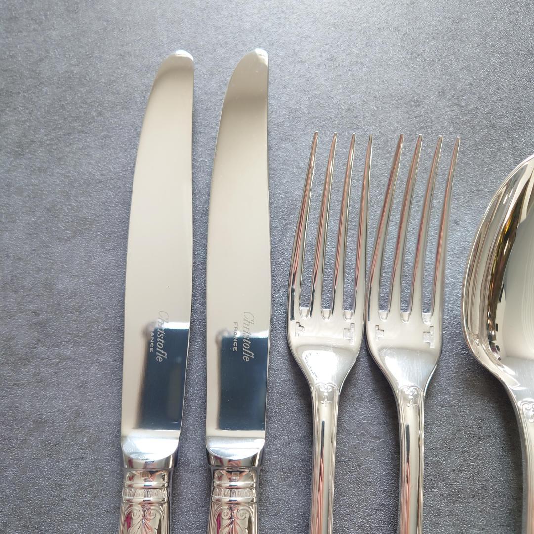 美品 クリストフル マルメゾン テーブルサイズ 6点