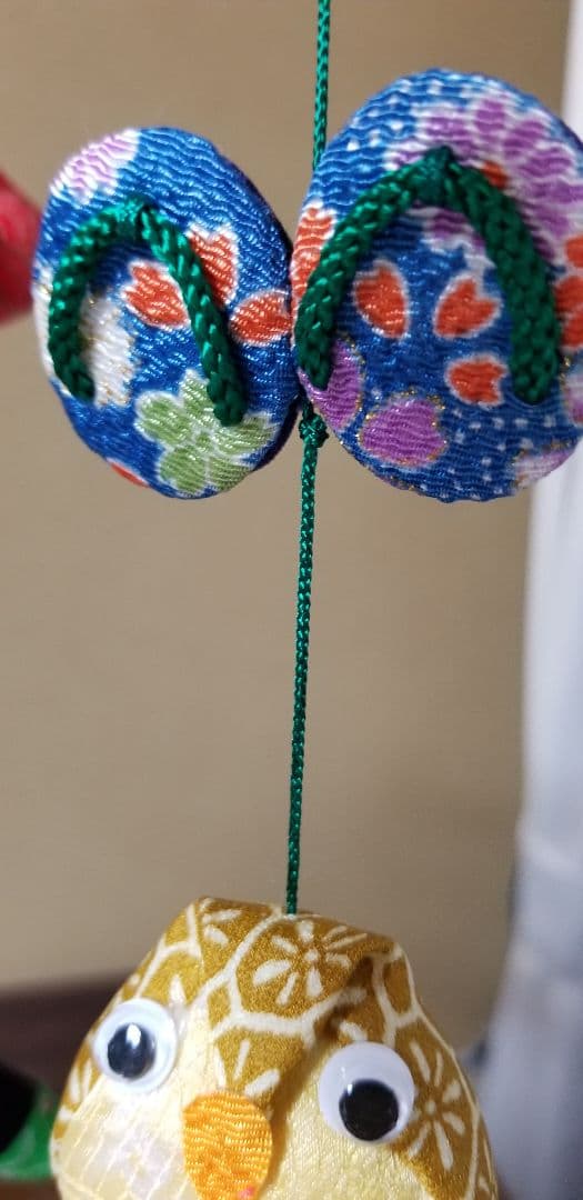 端午の節句つるし飾り(青、緑)