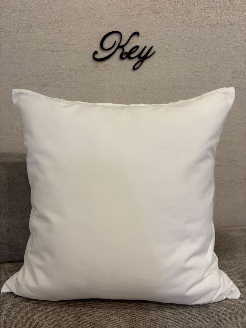 ミナペルホネン　ハンドメイドクッションカバー★タンバリンホワイトxライトブルー