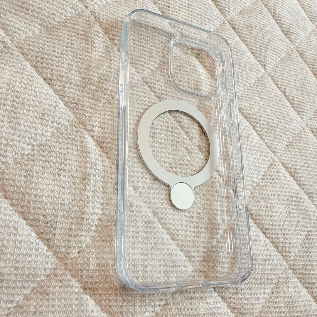 TORRAS iPhone 16 Pro Max 用 ケース ゼンマイ式スタンド