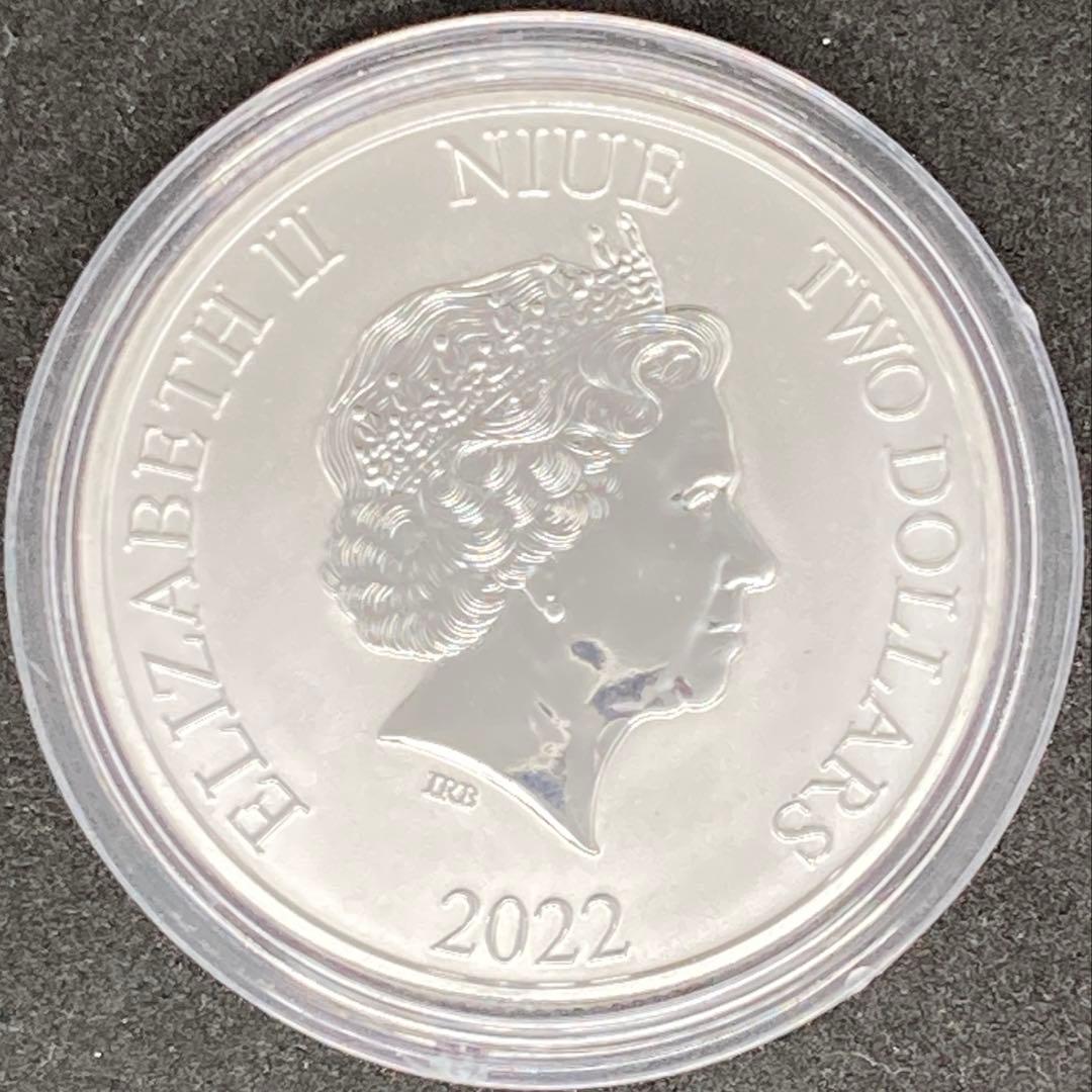 ニウエ　タク・タイマイ（ウミガメ）銀貨 １オンス クリアケース入り