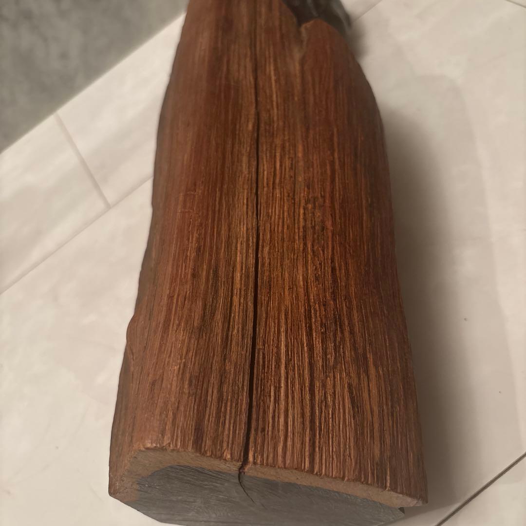 アフリカンアート　芸術的なマコンデアート　家族愛を感じるマコンデウジャマ