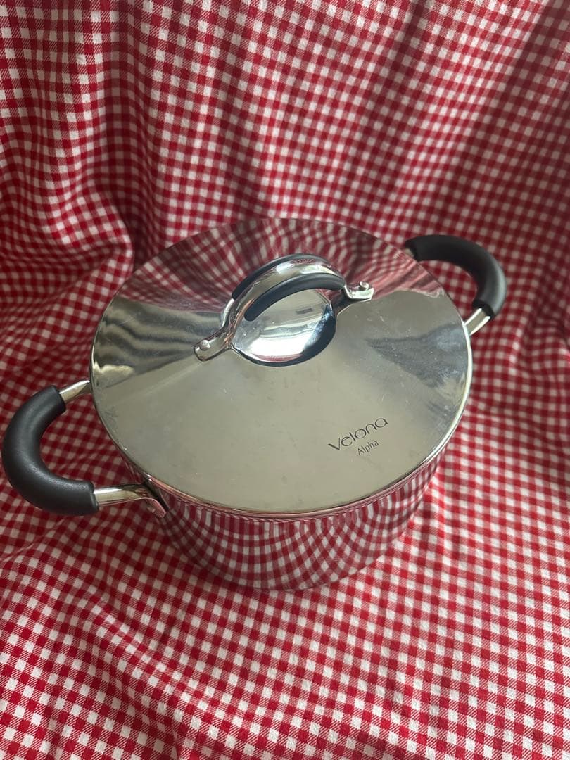 Velona Alpha 両手鍋 新品 ベローナアルファ ステンレス 5L