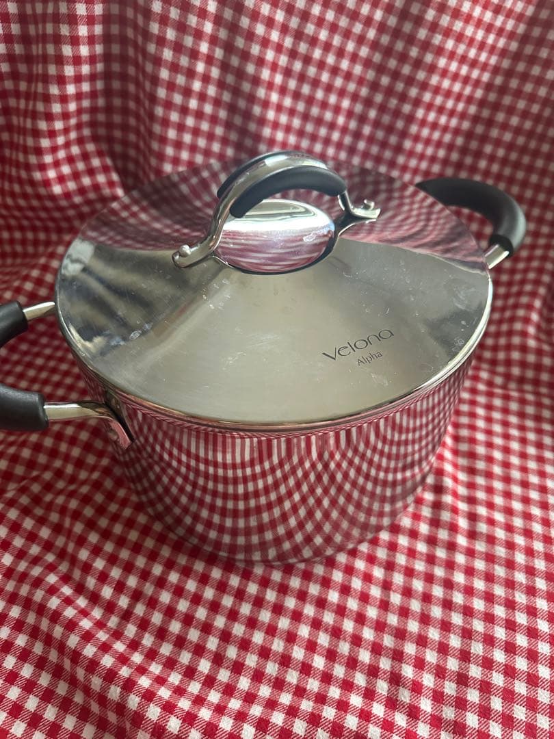 Velona Alpha 両手鍋 新品 ベローナアルファ ステンレス 5L
