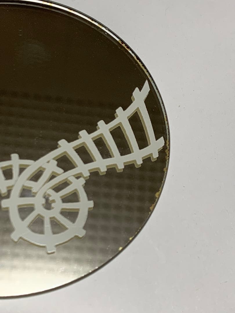 スワロフスキー製のクリスタルオブジェ「ミニトレインセット」