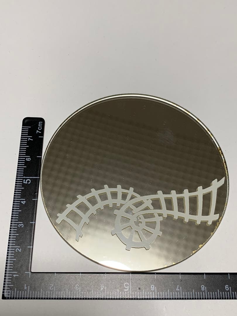 スワロフスキー製のクリスタルオブジェ「ミニトレインセット」