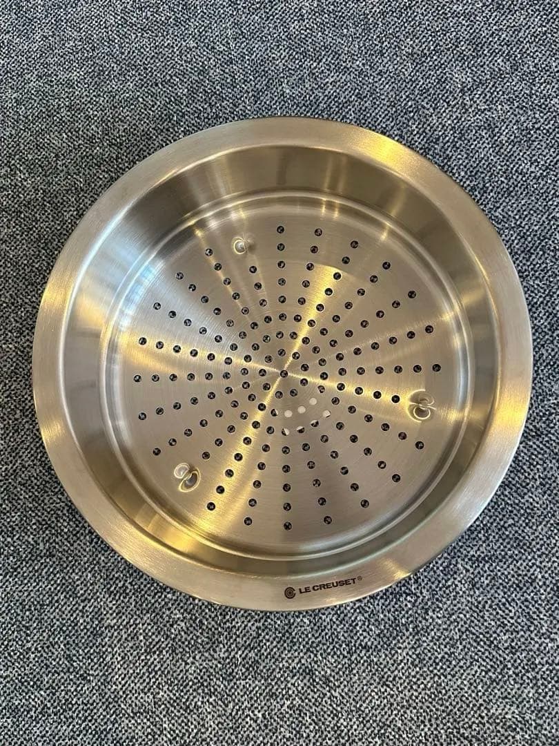 【新品】ル・クルーゼ スチーマー 22cm