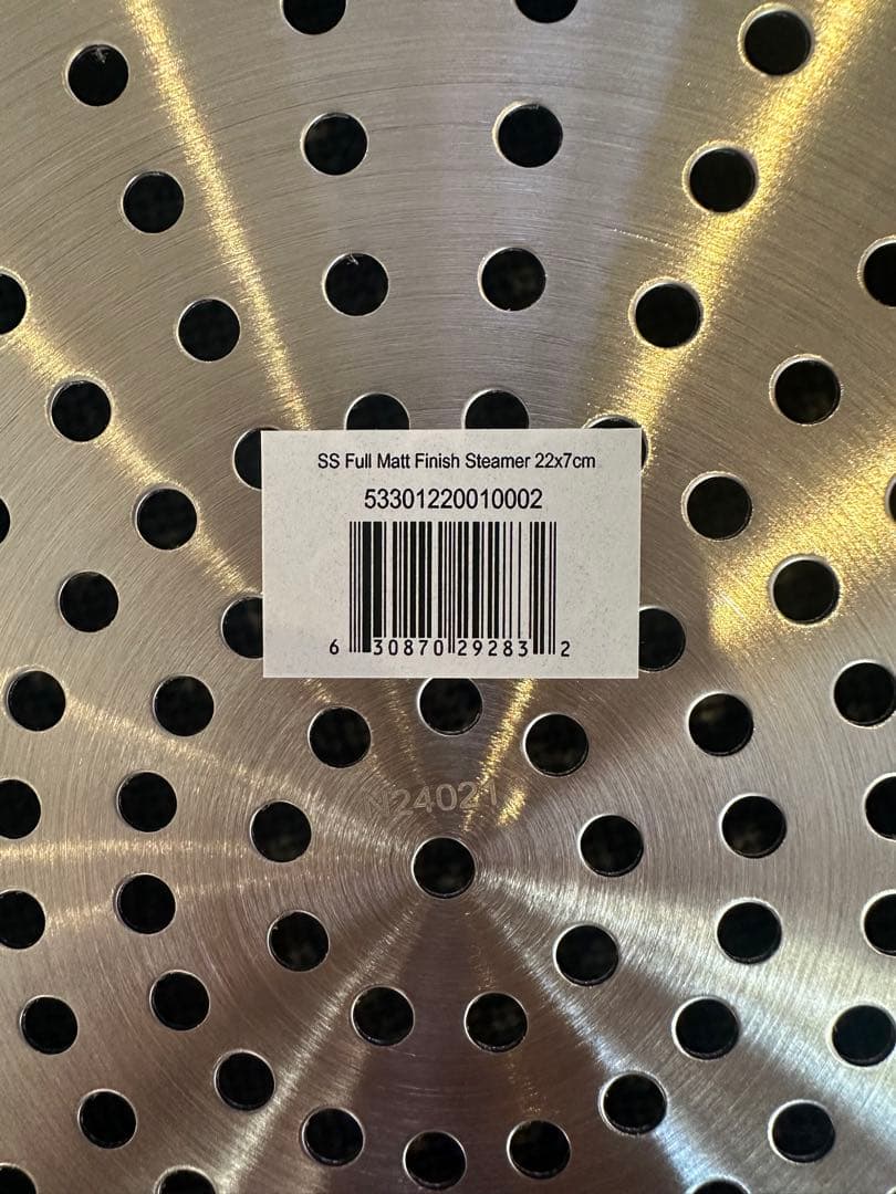 【新品】ル・クルーゼ スチーマー 22cm