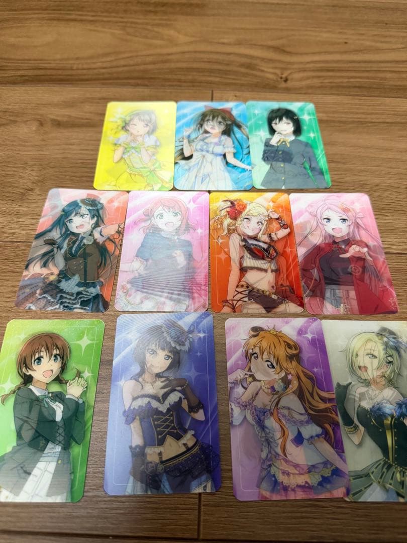 韓国 ラブライブ 虹ヶ咲学園スクールアイドル同好会 誕生日 レンチキュラーカード