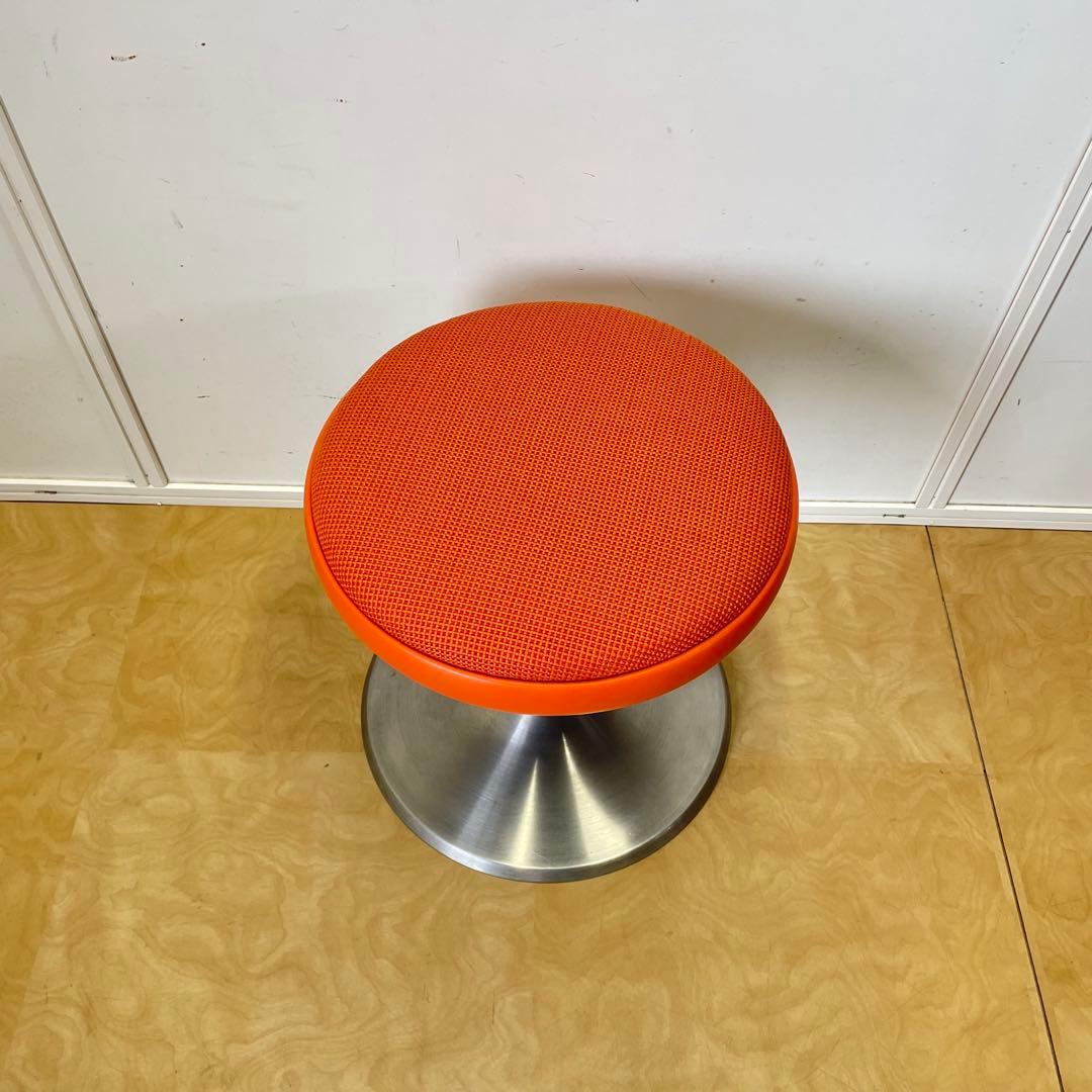 ビンテージ オカムラ 回転スツール チェア 椅子 イス レトロ アンティーク