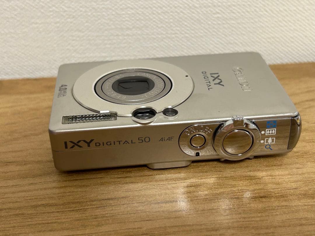Canon IXY DIGITAL 50 コンパクトデジタルカメラ シルバー