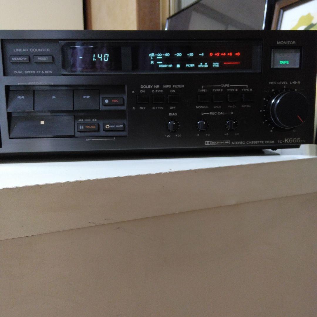 SONY TC-K666ES カセットデッキ