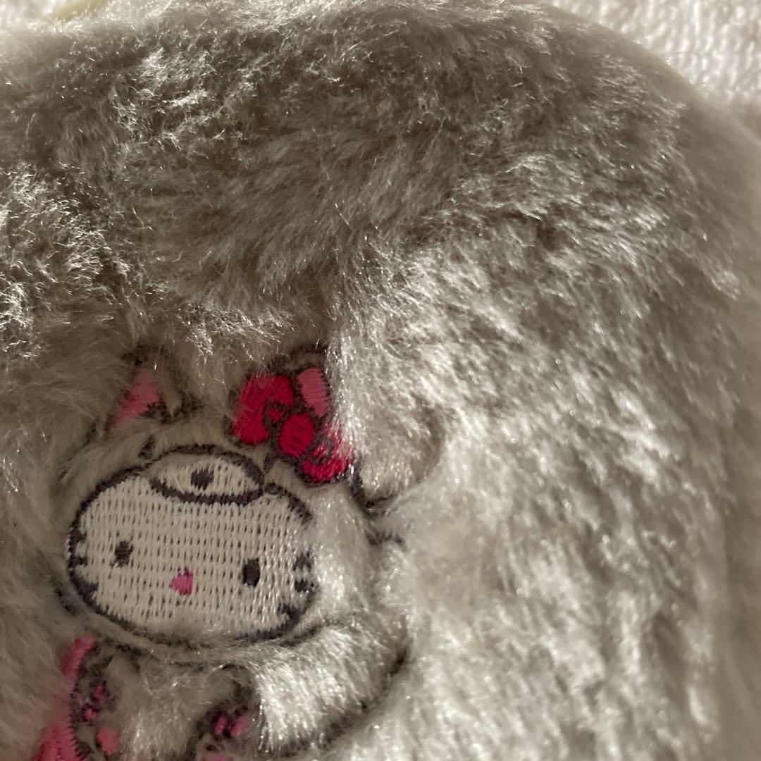 キティ 北海道限定　ファーポーチ　タグ付　未使用品　2004 希少