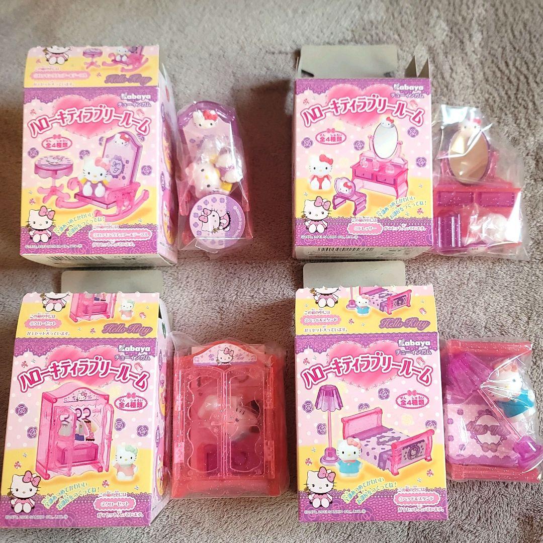 ハローキティ ラブリールーム カバヤ ミニチュア