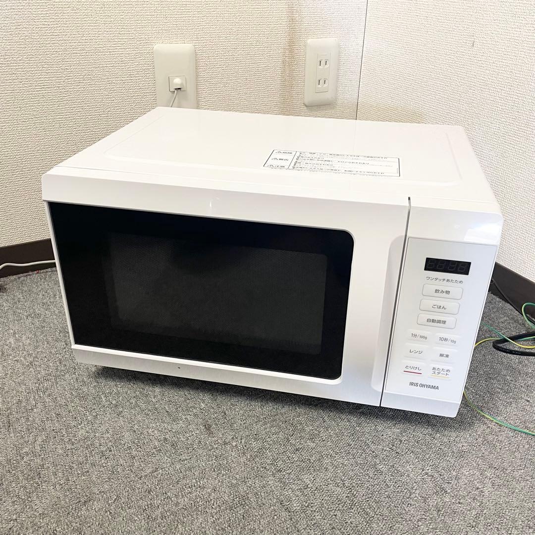 【美品】アイリスオーヤマ 電子レンジ KMB-F186 2024年製 F