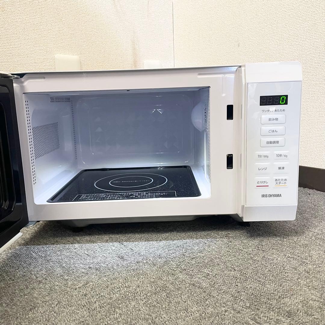 【美品】アイリスオーヤマ 電子レンジ KMB-F186 2024年製 F