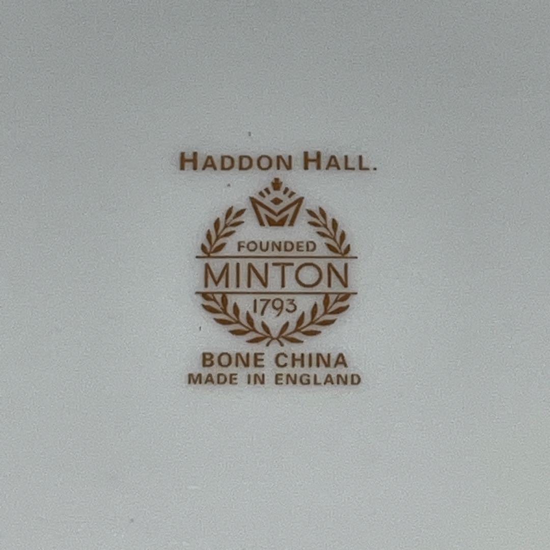 希少 ミントン ハドンホール オーバルトレイト ブルー シュガーポット