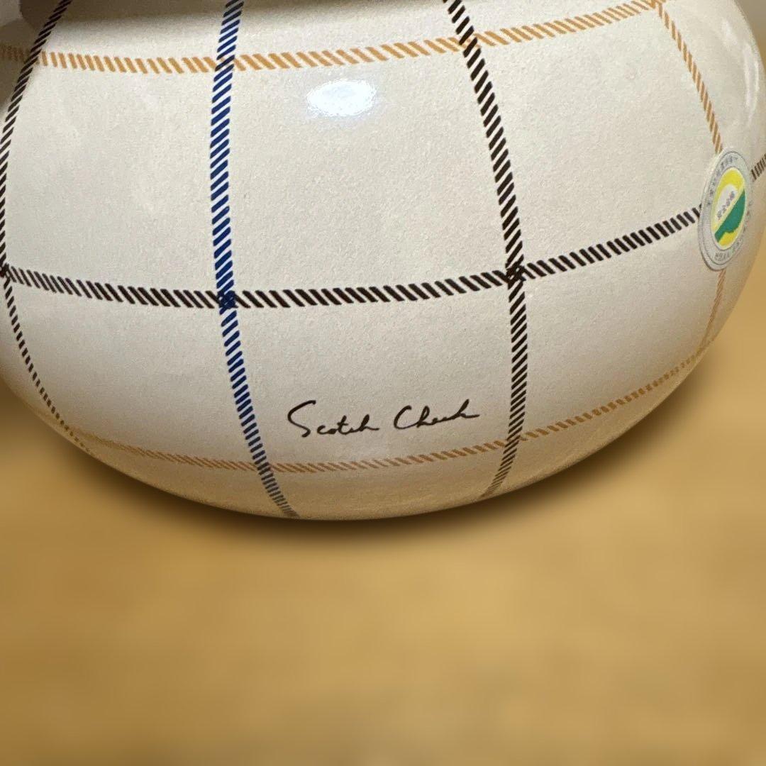 EJIRY エジリー Scotch Check スコッチチェック　両手鍋　ケトル