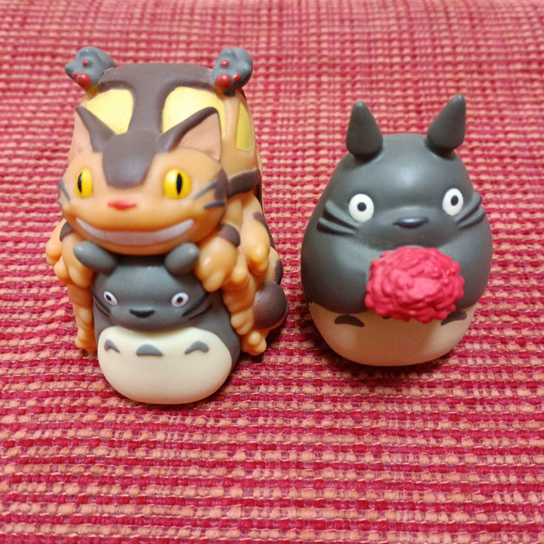 スタジオジブリ　となりのトトロ　指人形　フィギュア　起き上がり小法師