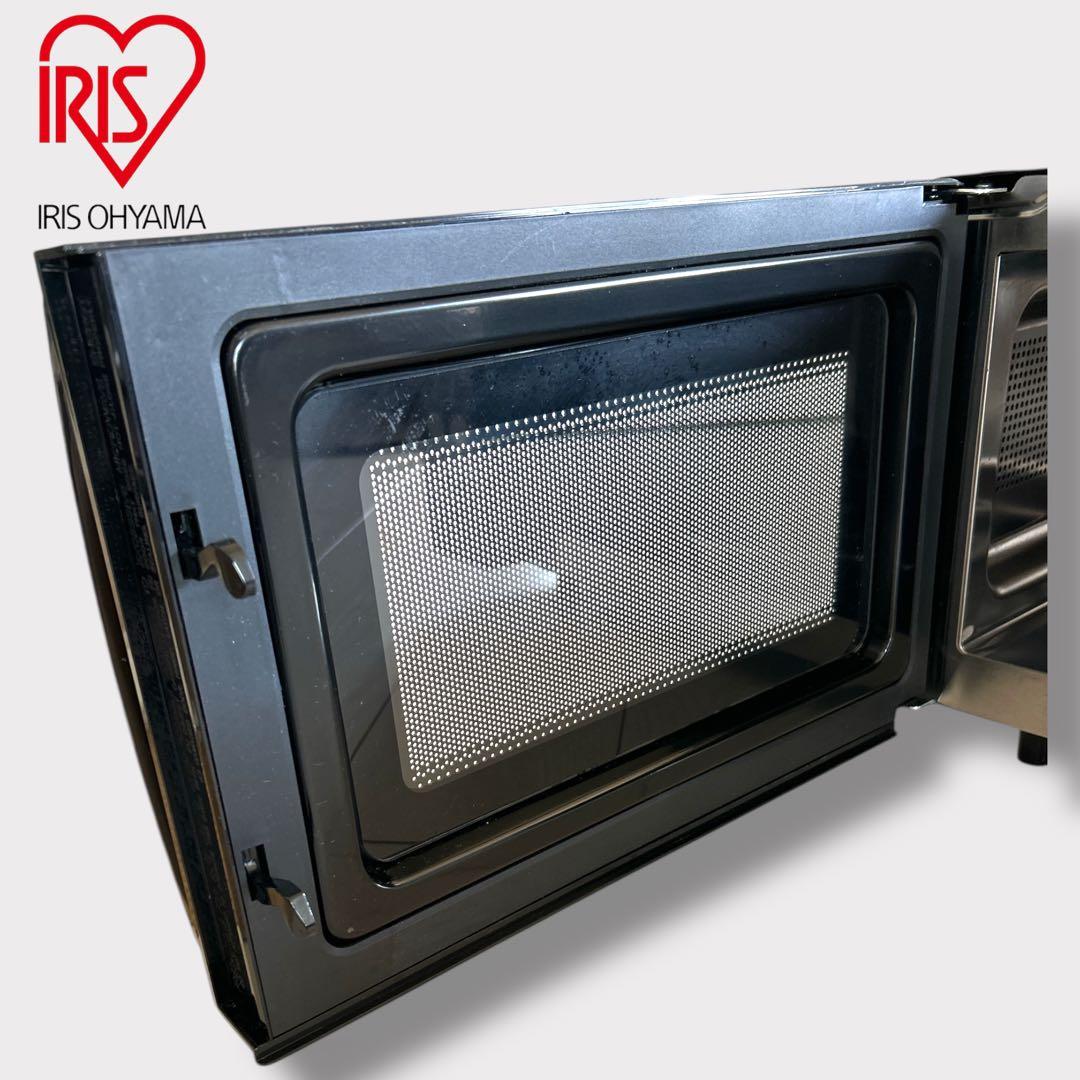 アイリスオーヤマ オーブンレンジ 2023年製 美品 説明書付