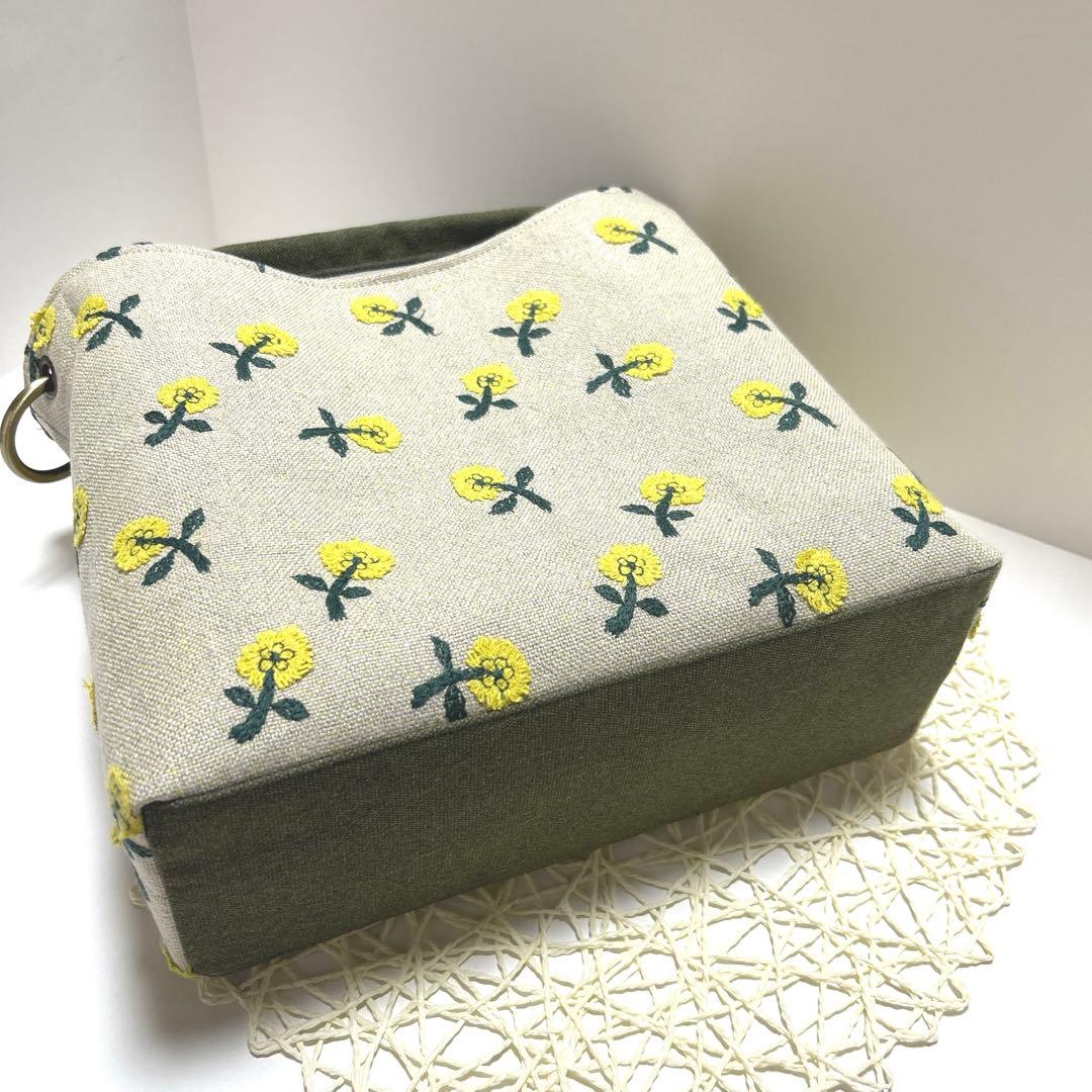 ミナペルホネンクシュとトートバッグ　ハンドメイド