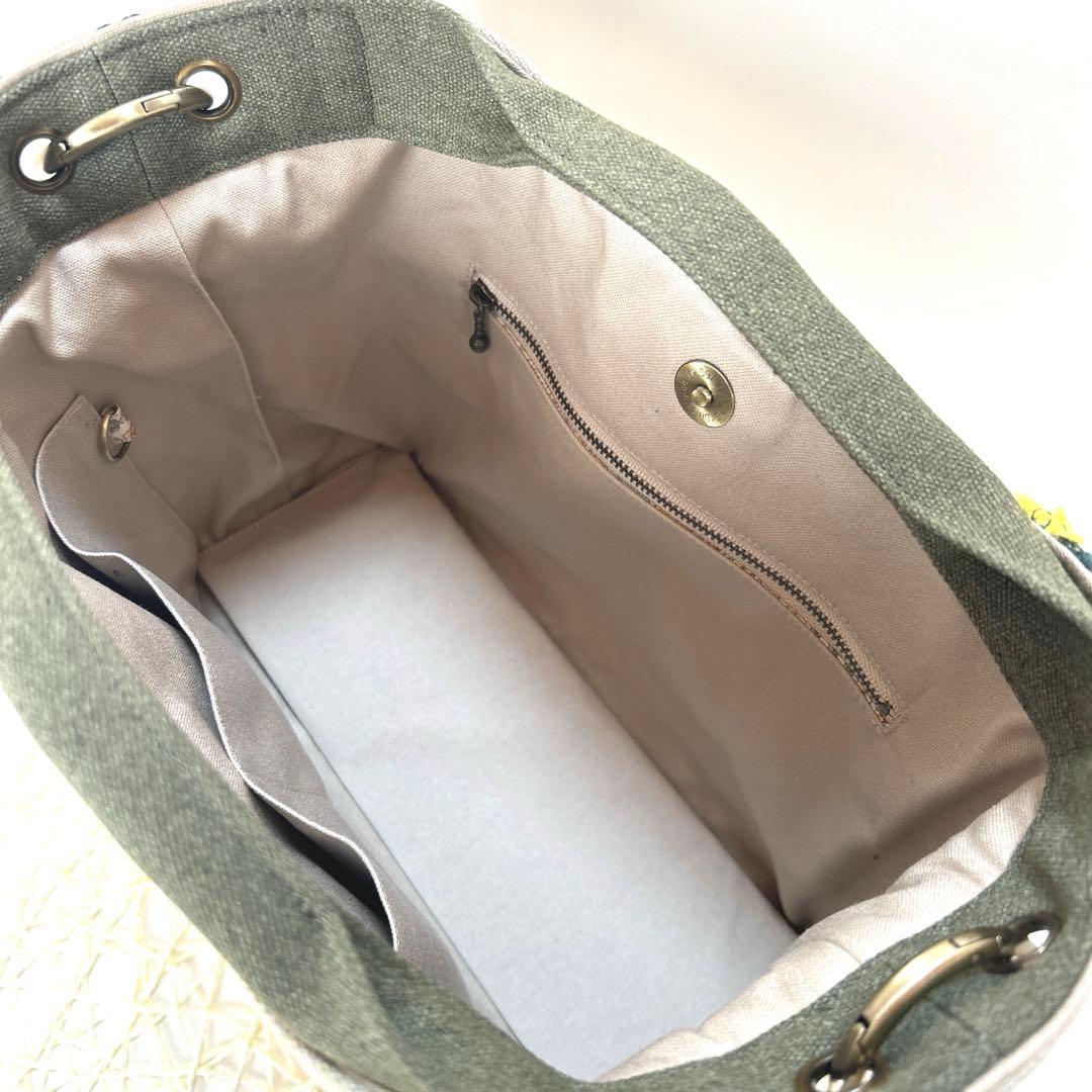 ミナペルホネンクシュとトートバッグ　ハンドメイド