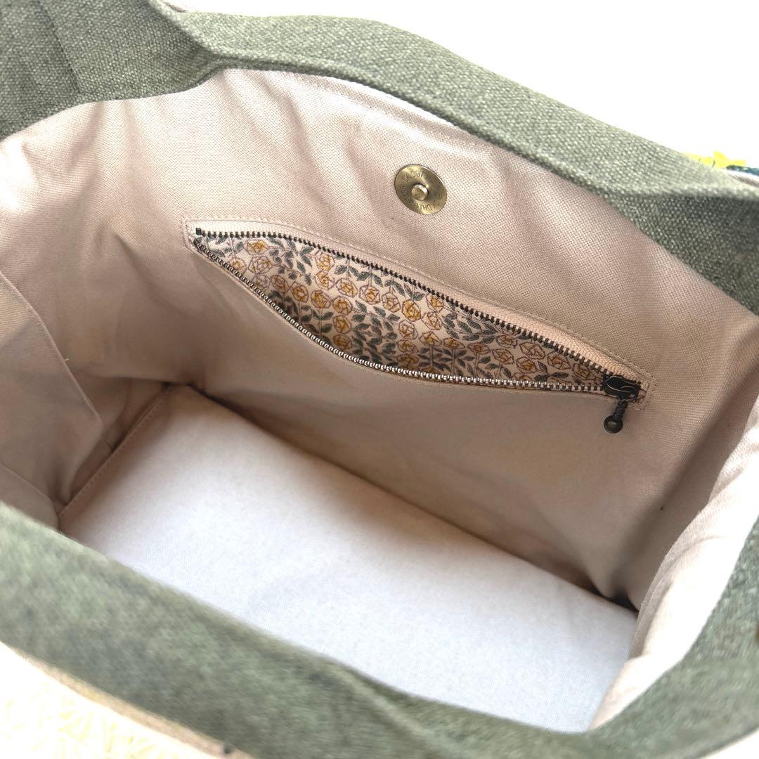 ミナペルホネンクシュとトートバッグ　ハンドメイド