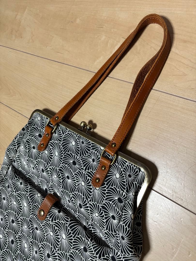 美品✨　がま口ショルダーバッグ　まつひろ商店